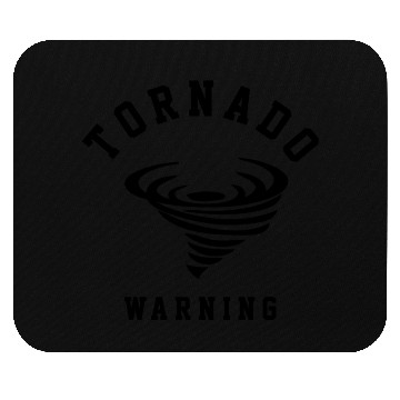 Discover tornado warning Mouse Pads