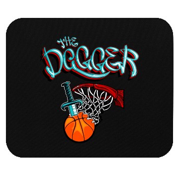 Discover the dagger basketball game winning shot Mouse Pads