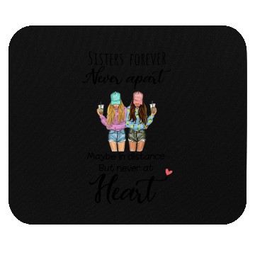 Discover sisters forever - best sister gift Mouse Pads