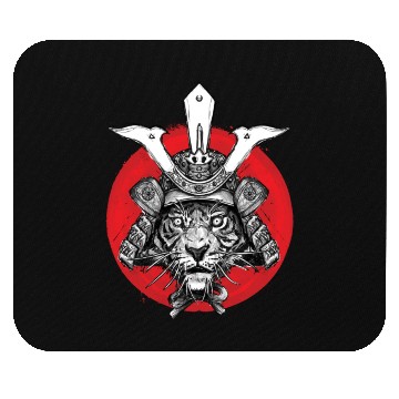 Discover Samurai Tiger Mouse Pads