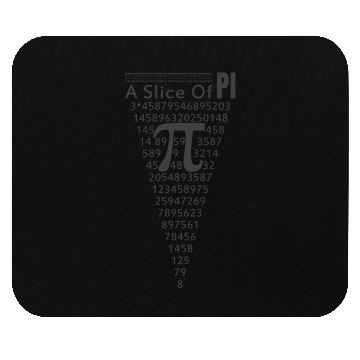 Discover A Slice Of Pi Pizza Math Nerd Mouse Pads