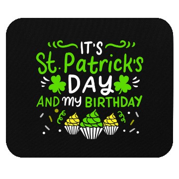 Discover Birthday St. Patrick's Day Mouse Pads