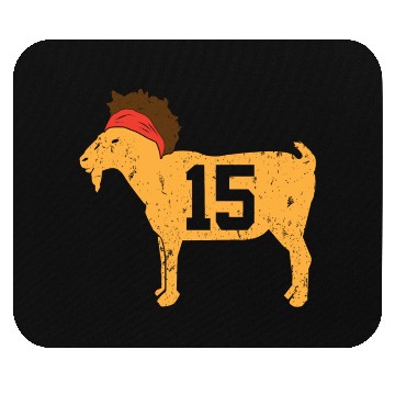 Discover GOAT Number 15 MVP Mouse Pads