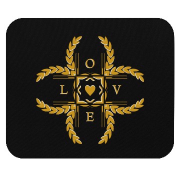 Discover Love Mouse Pads