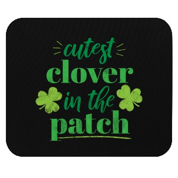 Discover Cutest clover Mouse Pads