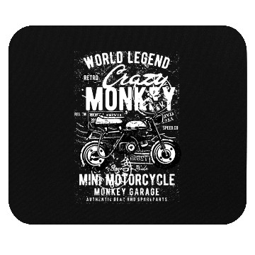 Discover Crazy Monkey Mouse Pads
