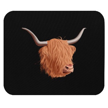 Discover Scottish Highland Cow Mouse Pads