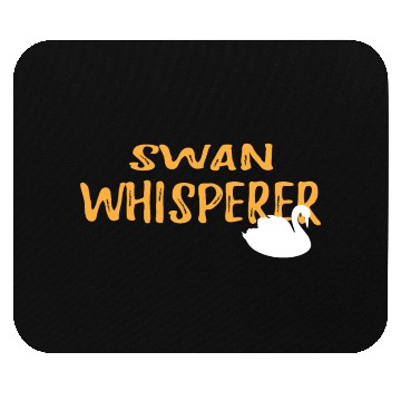 Discover Swan Whisperer Graphic Mouse Pads