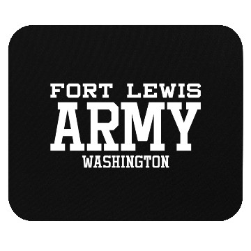 Discover US Army Fort Lewis Washington Military Center Mouse Pads