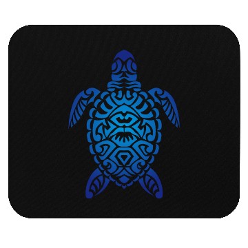 Discover tribal turtle Mouse Pads