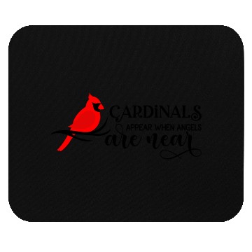 Discover Cardinals Appear Fantasy Mouse Pads