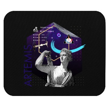 Discover NASA Artemis program (2017–present) Mouse Pads