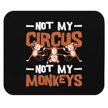 Discover Monkey Circus Mouse Pads