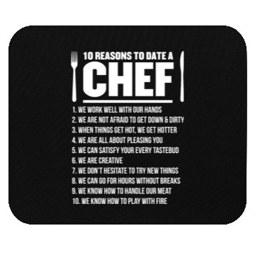 Discover 10 Reasons To date A Chef Gift Mouse Pads
