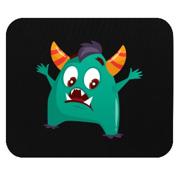 Discover happy angry surprises BARON Mouse Pads