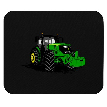 Discover Tractor farmer agriculture farm Mouse Pads