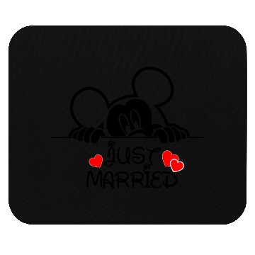 Discover Just Married Mouse Pads