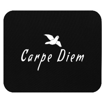 Discover carpe diem Bird Mouse Pads