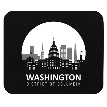 Discover Washington D.C. Mouse Pads