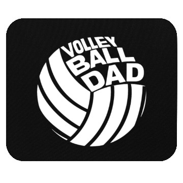 Discover Volleyball Dad Mouse Pads