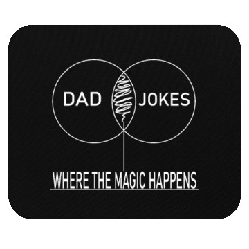 Discover FUNNY DAD JOKE Mouse Pads