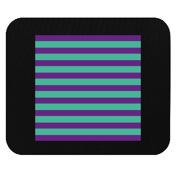 Discover Stripes Purple Green Mouse Pads