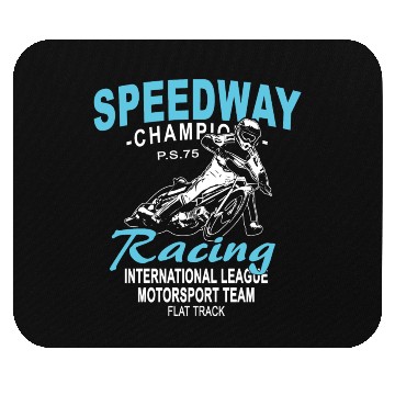 Discover Motorcycle Speedway Racing Mouse Pads