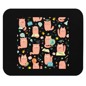 Discover Cat School Mouse Pads