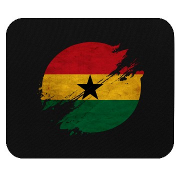 Discover Ghana Circle Mouse Pads