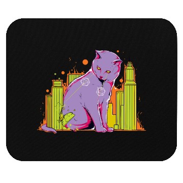 Discover D&D Kitty Attack Critical Hit Mouse Pads