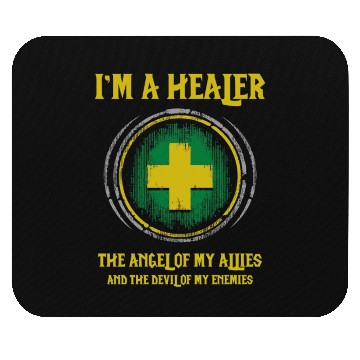 Discover I m A Healer Mouse Pads