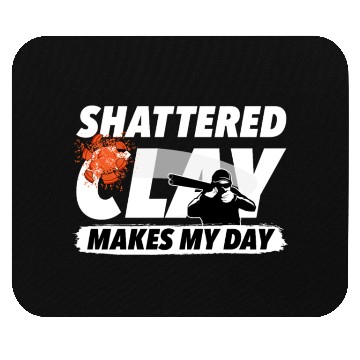Discover Shooting Clay Pigeon Aim Target Shooter Gift Mouse Pads