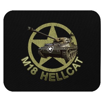 Discover M18 Hellcat WW2 American Tank Destroyer Mouse Pads