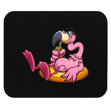 Discover Pink flamingo Mouse Pads