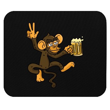 Discover DRUNK MONKEY Beer Mouse Pads