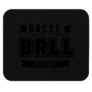 Discover Italy Player Bocce Ball Game Boule Mouse Pads