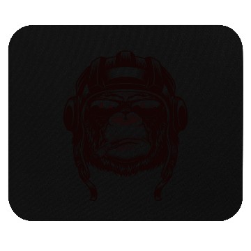 Discover Monkey Monkys jet fighter pilot steal Mouse Pads