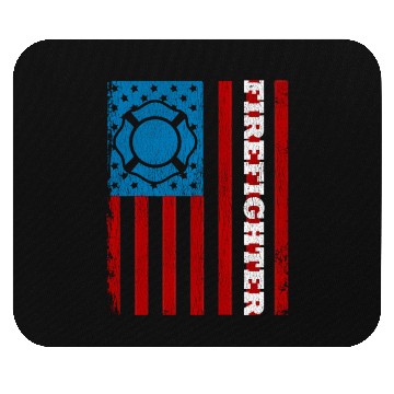 Discover Firefighter Mouse Pads