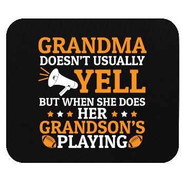 Discover Proud Grandma Mouse Pads - Grandma cheers
