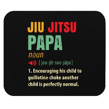 Discover Funny Jiu Jitsu Mouse Pads - JiuJitsu - Papa Gift - Pap