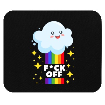 Discover Rainbow Cloud Pride Gay LGBT Equality Mouse Pads