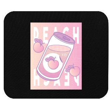 Discover Peach Drink Aesthetic Vaporwave Japan Mouse Pads