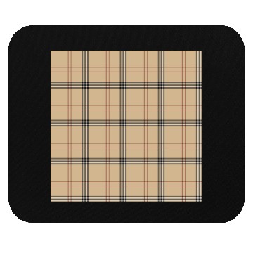 Discover Plaid Pattern Mouse Pads