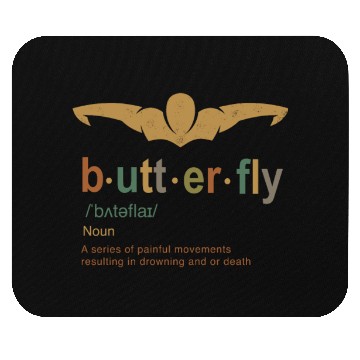 Discover Swimming Butterfly Stroke Definition Mouse Pads