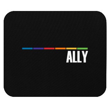 Discover Gay pride LGBT ally Mouse Pads