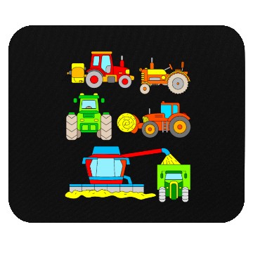 Discover Farm Tractors Kids Mouse Pads