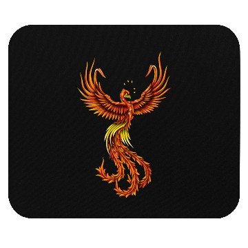 Discover phoenix bird Mouse Pads
