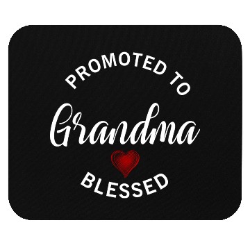 Discover Promoted To Grandma Mouse Pads
