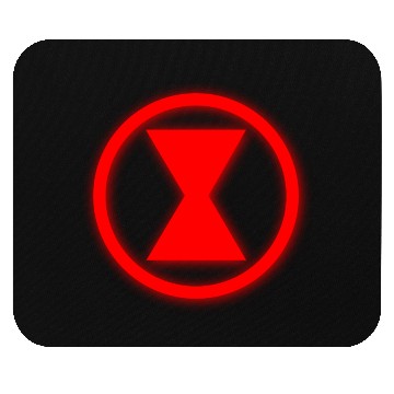 Discover Neon Black Widow Mouse Pads