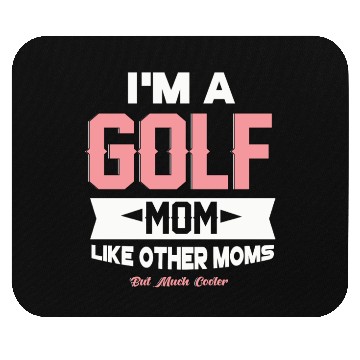 Discover Golf Mom Mouse Pads